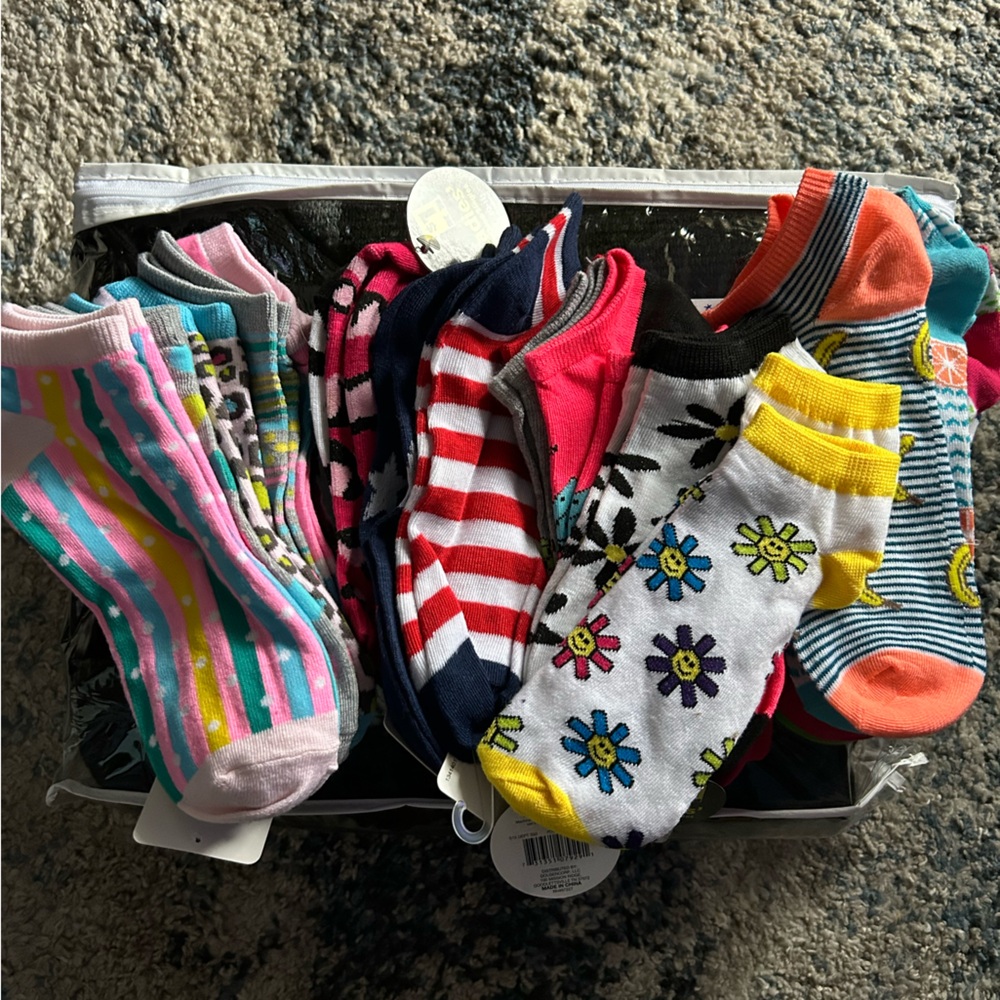 Ladies No Show Socks 20 Pair